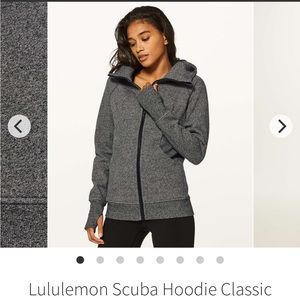 Lululemon scuba hoodie sz 12